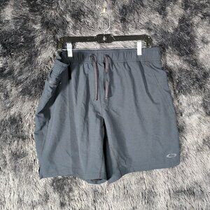 Oakley Men’s Athletic Shorts with Inner Liner – XL – Gray Performance Training R